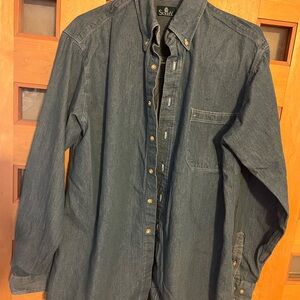 Surrey Weeken Denim Buttondown, L